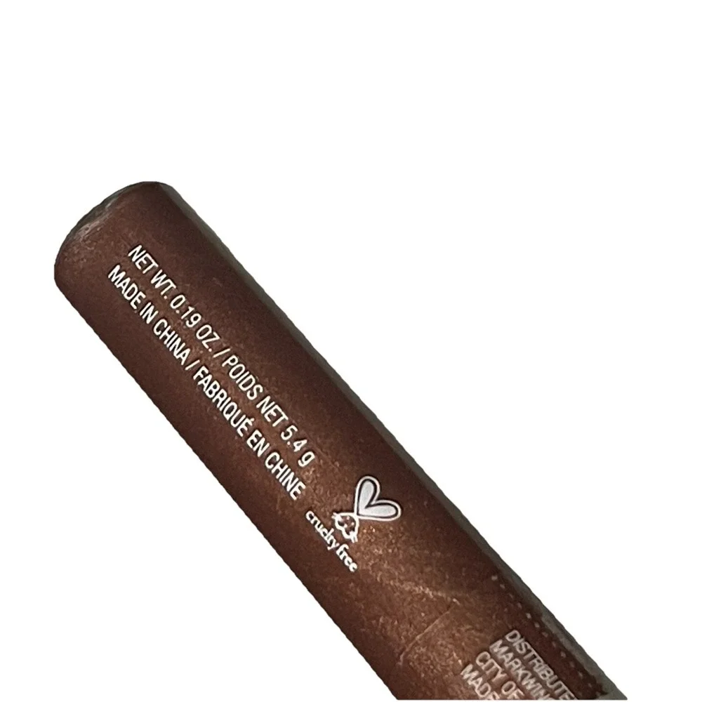 Wet n Wild MegaSlicks Lip Gloss Rose Gold Shimmer Metallic 555B New Sealed Sexy